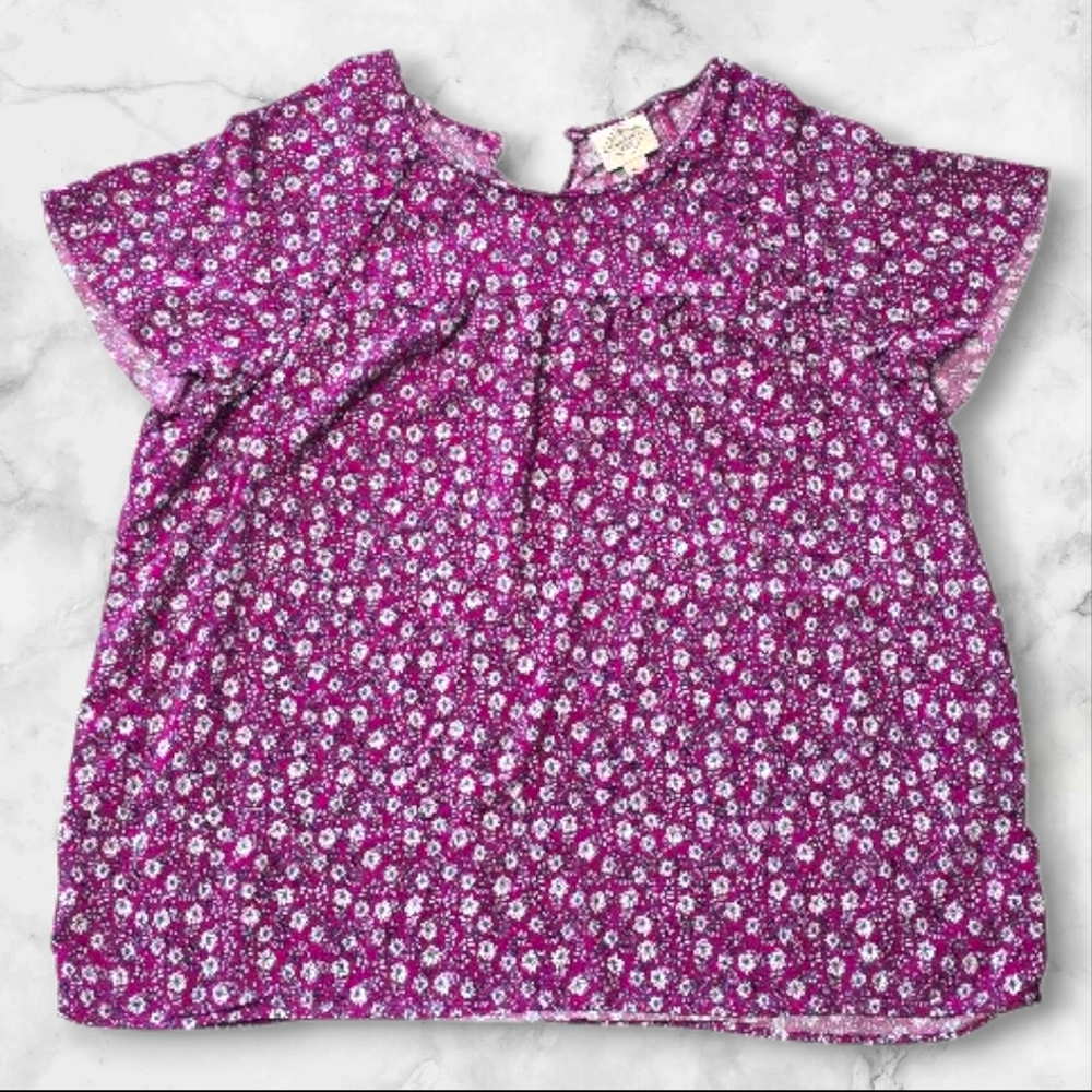 St. John's Bay Short Sleeve Blouse Shirt Size XXL- A16